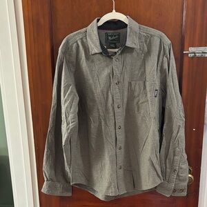 Woolrich Olive Button Down Men's Shirt